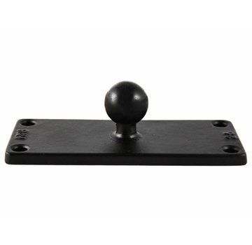 RAM Mount B-Kogel (25 mm) Aluminium Base Rechthoek 51 x 127 mm - RAM-B-202U-25