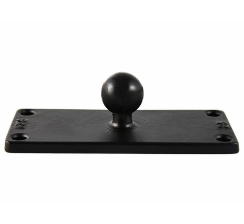 RAM Mount B-Kogel (25 mm) Aluminium Base Rechthoek 51 x 127 mm - RAM-B-202U-25