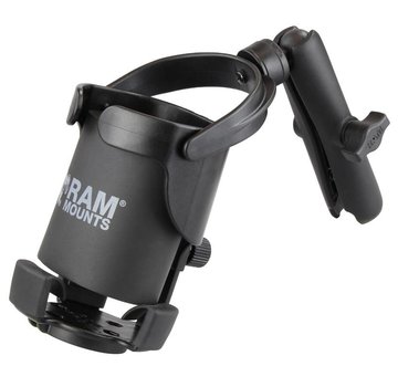 RAM Mount Balancerende drankhouder XL- Level Cup™ XL lange klemarm RAM-B-417B-C-201U