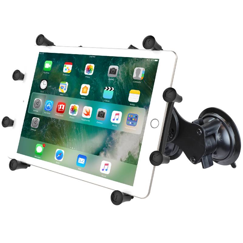 RAM Mount Dubbele Zuignap X-Grip set 9-11" inch tablets