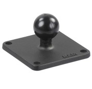 RAM Mount B-Kogel (25 mm) Aluminium Base Vierkant 63,5 x 63,5 mm - RAM-B-202U-2525