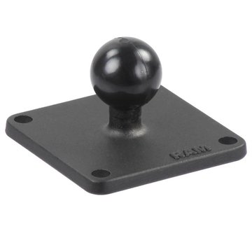 RAM Mount B-Kogel (25 mm) Aluminium Basis Vierkant 63,5 x 63,5 mm