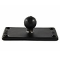 B-Kogel (25 mm) Aluminium Base Rechthoek 51 x 102 mm - RAM-B-202U-24