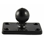 B-Kogel (25 mm) Aluminium Base Rechthoek - RAM-B-202U-1525