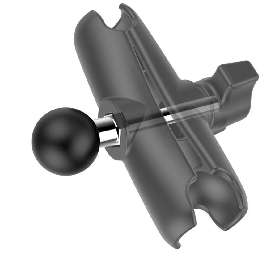 6,5 cm RVS Bout met B-Kogel (25 mm) - RAM-B-273U