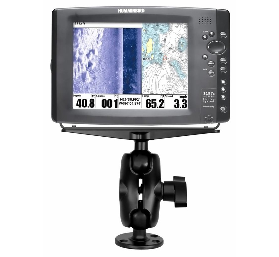 D-maat montage steun Marine GPS en Fishfinders