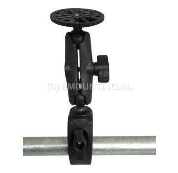 RAM Mount Small Tough-Claw™ klem composiet set ronde B-kogel