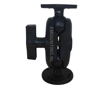 RAM Mount Klemhouder set C kort, ronde en wiebertje kogel RAM-101U-B-238