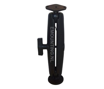 RAM Mount Klemhouder C set lang, ronde en wiebertje kogel RAM-101U-D-238