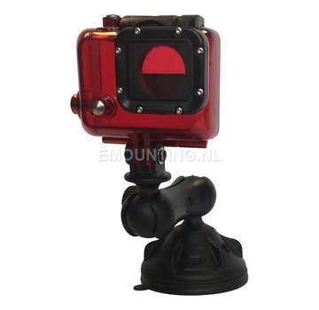 RAM Mount GoPro compacte zuignap bevestigingset RAP-B-166-2-GOP1