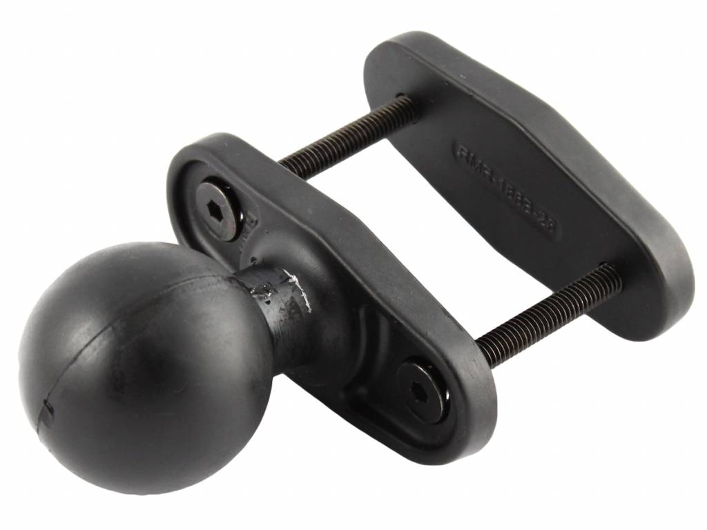 RAM Mount Vierkante Paal Klem Basis voor Palen tot 2,5" Breed - D MaatRAM-D-247U-25