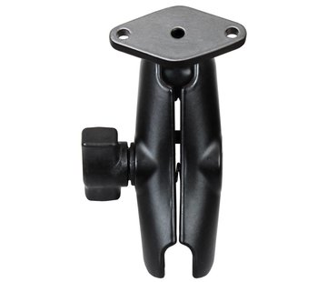 RAM Mount Klemarm met Diamant Basis en B-Kogel (25 mm)