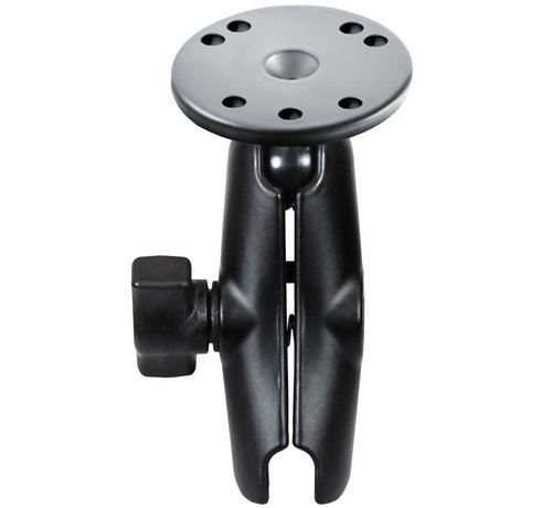 RAM Mount Klemarm met Ronde Basis en B-Kogel (25 mm)