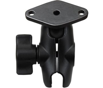RAM Mount Klemarm Kort met Diamant Basis en B-Kogel (25 mm)