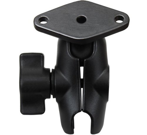 RAM Mount  Klemarm Kort met Diamant Basis en B-Kogel (25 mm)