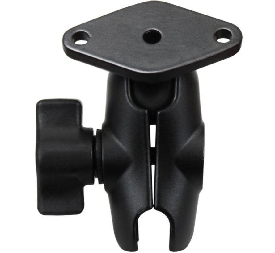 Klemarm Kort met Diamant Basis en B-Kogel (25 mm)