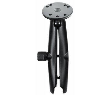 RAM Mount Klemarm Lang met Ronde Basis en B-Kogel (25 mm)
