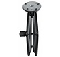 Klemarm Lang met Ronde Basis en B-Kogel (25 mm)