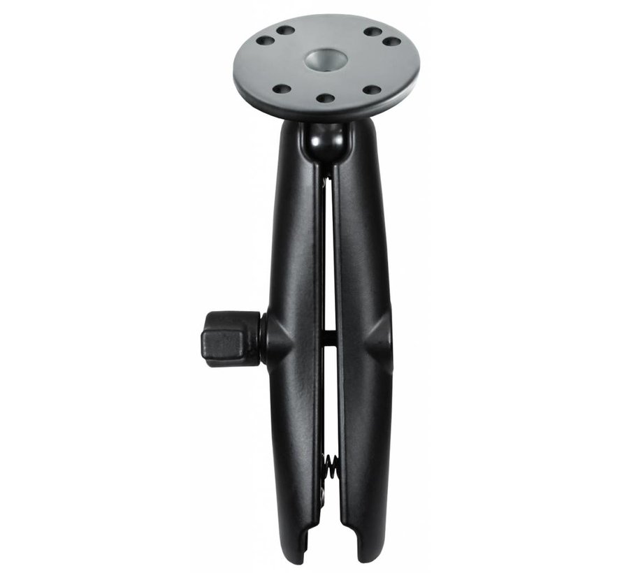 Klemarm Lang met Ronde Basis en B-Kogel (25 mm)