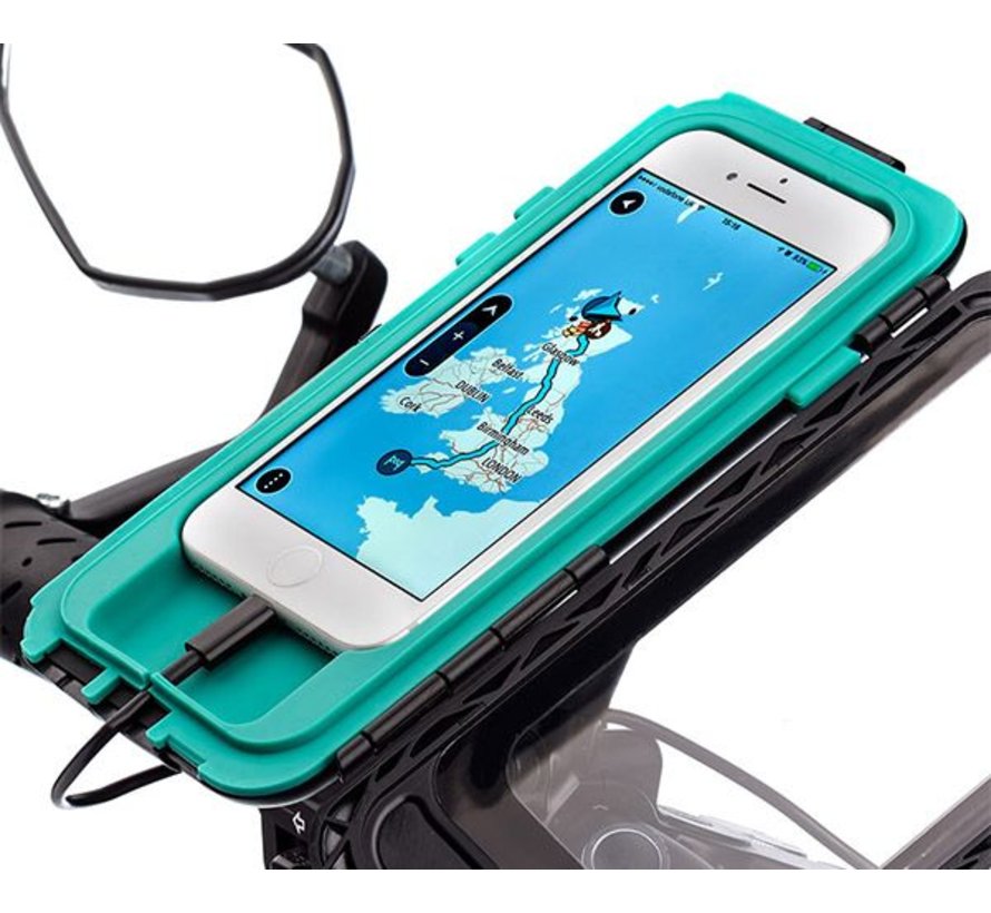 Waterdichte iPhone 6/7/8 case met oplaad mogelijkheid