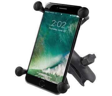 RAM Mount X-Grip large smartphone met b-maat klemarm RAP-HOL-UN10B-201U