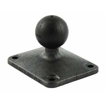 RAM Mount B-Kogel (25 mm) Composiet Base Rechthoek Groot RAP-B-202U-225