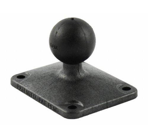RAM Mount B-Kogel (25 mm) Composiet Base Rechthoek 51 x 64 mm - RAP-B-202U-225