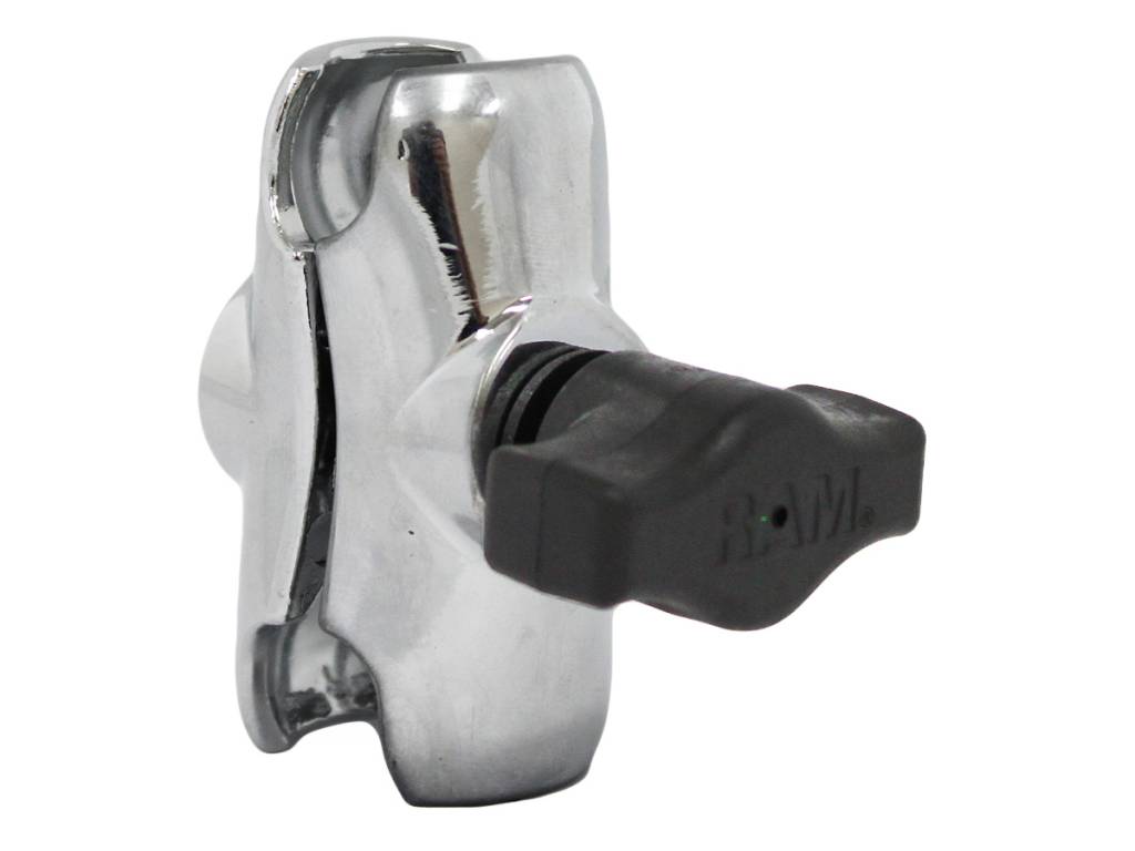 RAM Mount Chrome klemhouder kort B-Kogel