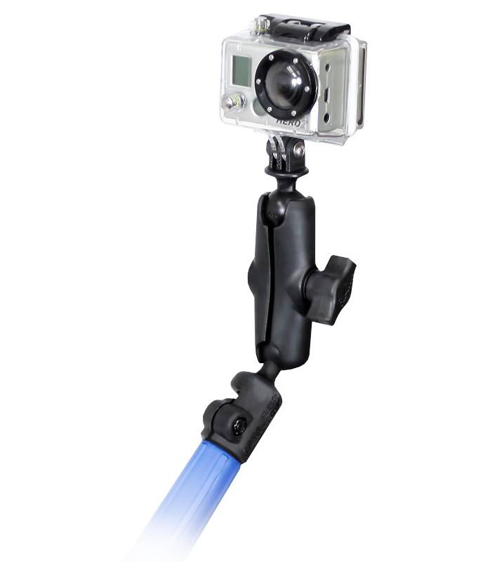 RAM Mount Telescoping Camera Pole Kit met GoPro® Hero Adapter