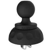 RAM Mount B-kogel (25 mm) Leash Plug Adapter voor SUP en Surfboards - RAP-B-405