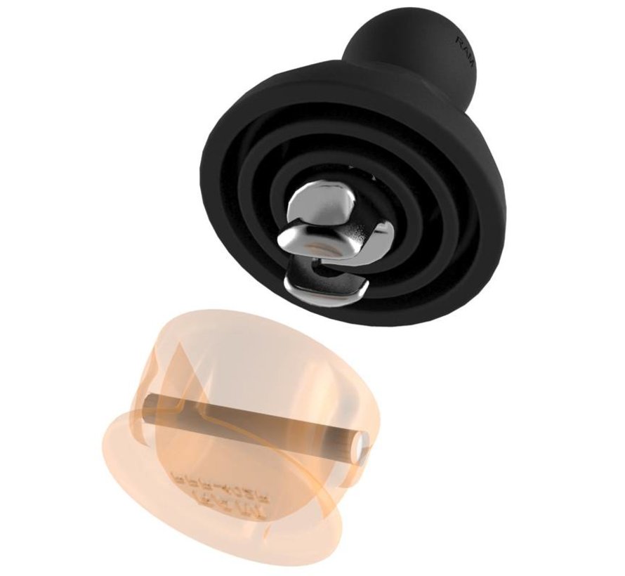B-kogel (25 mm) Leash Plug Adapter voor SUP en Surfboards - RAP-B-405