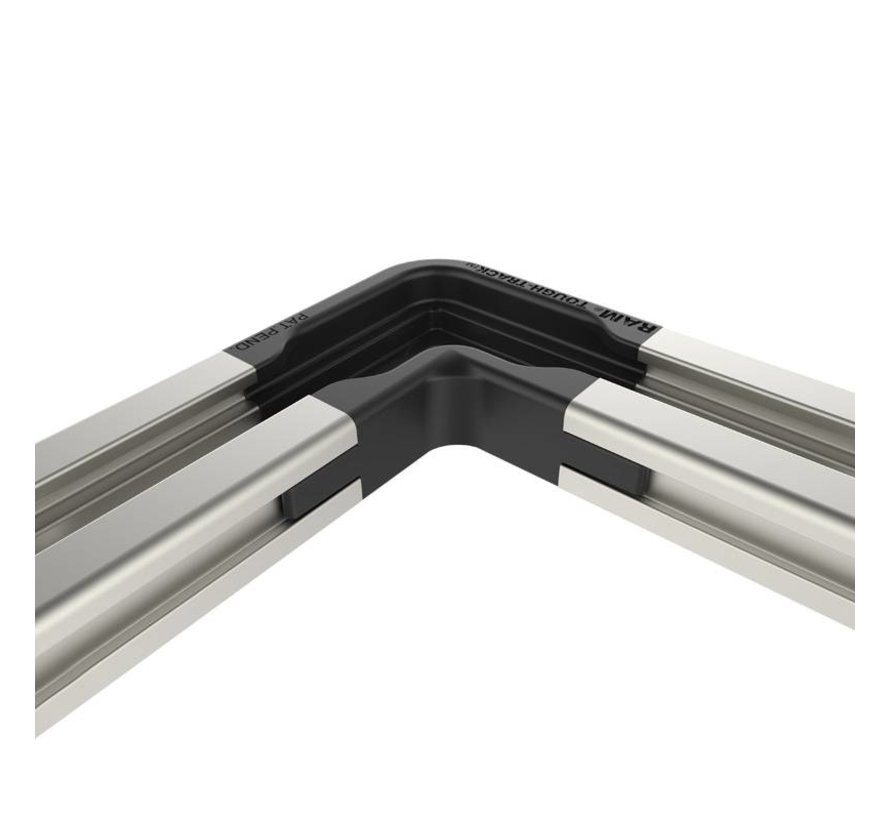 90 Degree Connector for Top-Loading Aluminum Tough-Track™ RAP-TRACK-EXA-CC90U