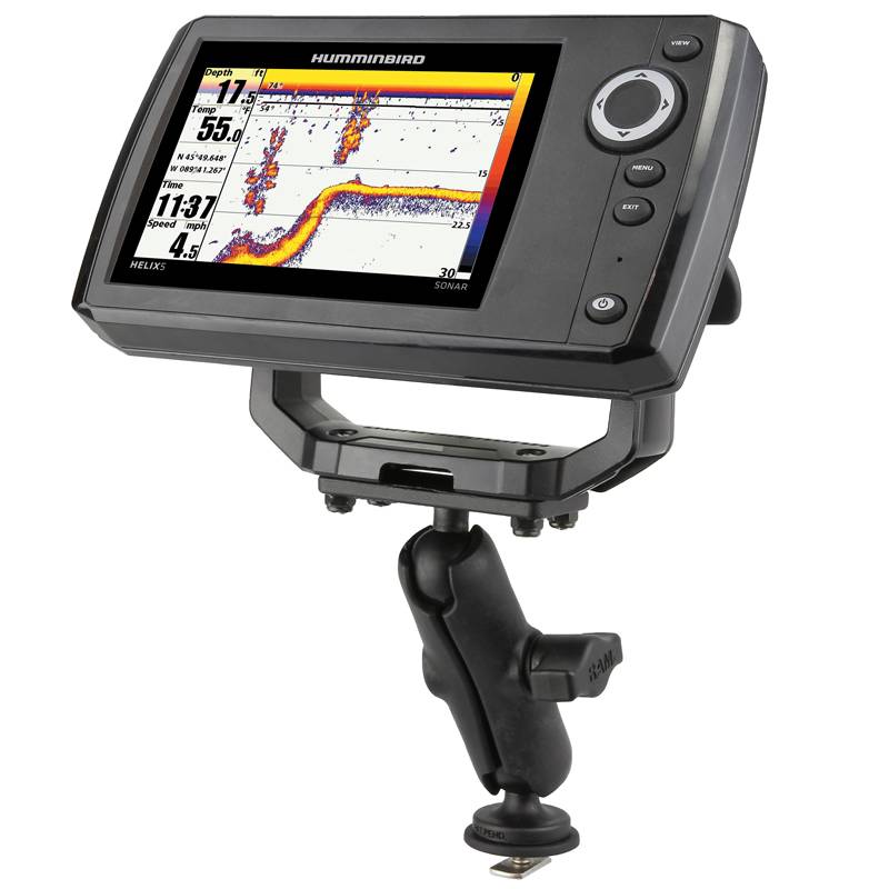 RAM Mount Track-ball montageset Humminbird Helix 5 B-Kogel RAP-B-202-153-354-TRA1U