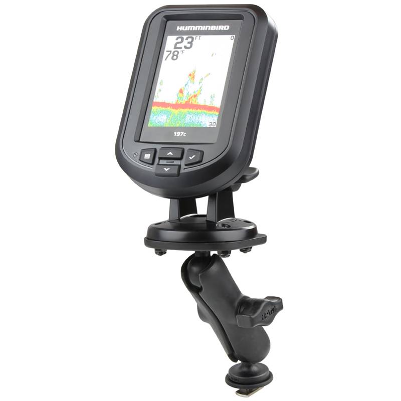 RAM Mount Track-Ball Montageset  met B-Kogel voor Eagle, Humminbird & Lowrance Fishfinder