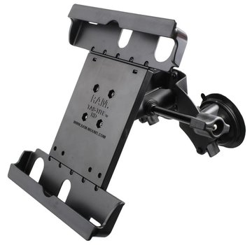 RAM Mount Tab-Tite iPad 9.7-10.2 met case dubbele zuignapset verlengde knop TAB20U