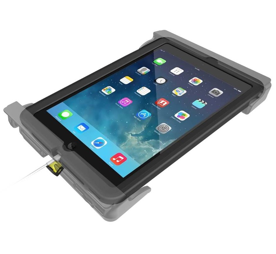 Tab-Tite iPad 9.7 case triple zuignapset verlengde knop TAB20U