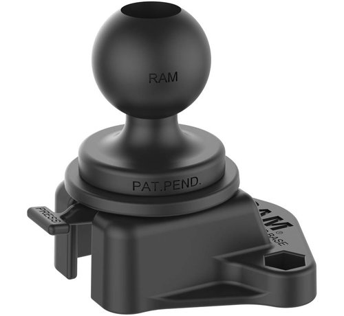 RAM Mount B-kogel (25 mm) Track-Ball met Schroefvaste Basis - RAP-B-304U-TRA1