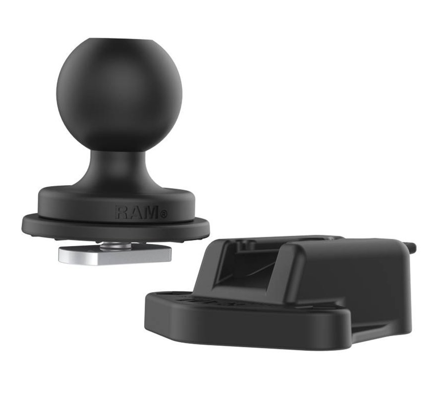 B-kogel (25 mm) Track-Ball met Schroefvaste Basis - RAP-B-304U-TRA1