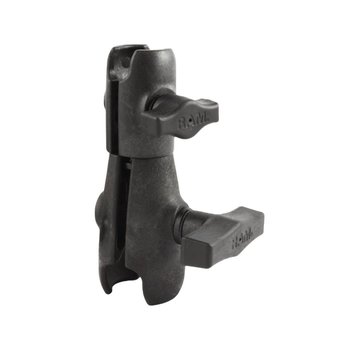 RAM Mount Dubbele Klemarm C naar B Kogel - 38 mm naar 25 mm - Draaibaar