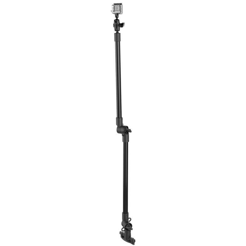 RAM Mount Tough-Pole™ Action Camera Mount met Track Base (double pipe)