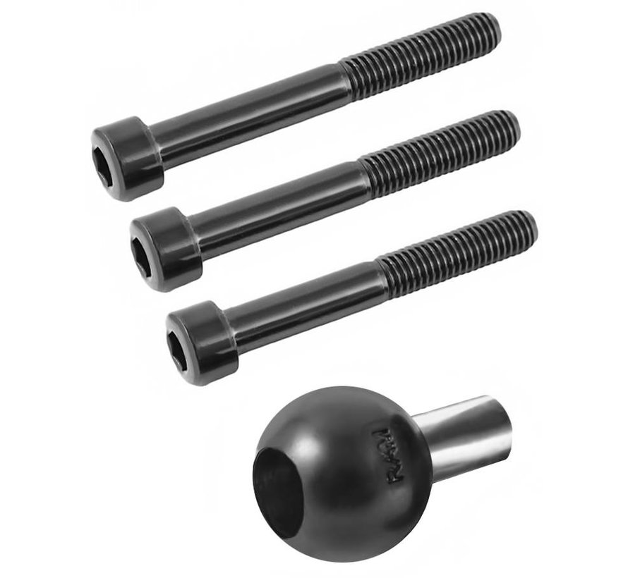 X-Grip Large Motorhouder Set met M8 Stuurklembasis