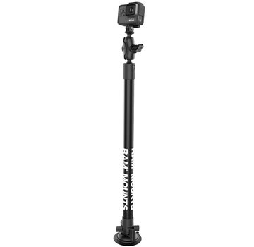 RAM Mount GoPro mount op zuignap met 45 cm buis RAP-224-18-A-GOP1