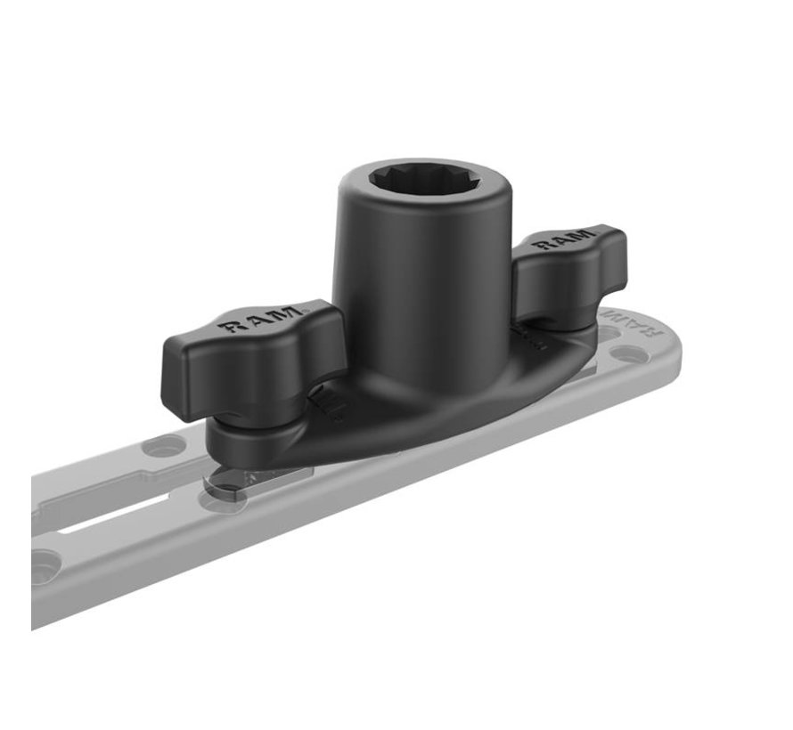 Dual T-Bolt Track Base for Spline Posts RAP-421