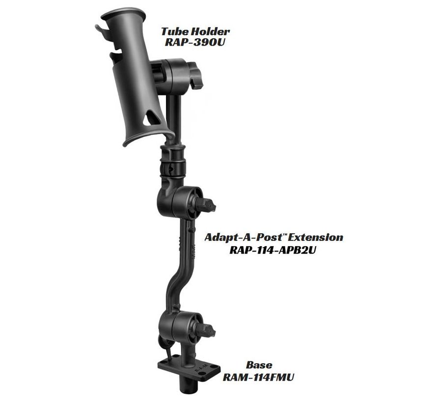 Adjustable Adapt-A-Post™ 13.5" Extension Arm RAP-114-APB2U