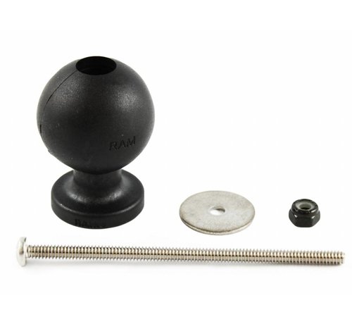 RAM Mount 1.5" Ball and Hardware for the RAM 5 Spot Mounting Base RAP-114-5BU