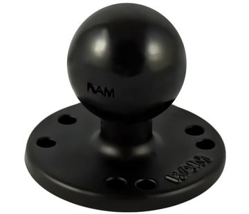 RAM Mount Ronde Basis met C-Kogel (38 mm) - Aluminium