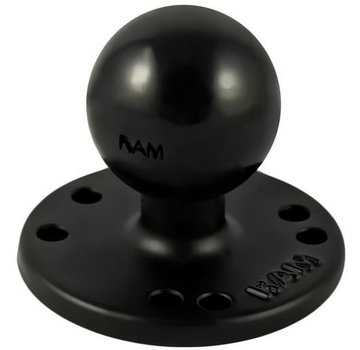 RAM Mount aluminium C-kogel, ronde montage base RAM-202U