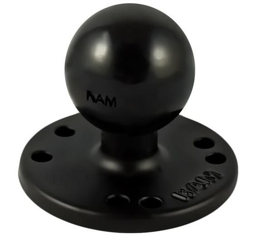 RAM Mount Ronde Basis met C-Kogel (38 mm) - Aluminium