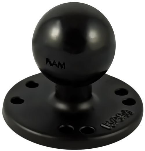 RAM Mount Ronde Basis met C-Kogel (38 mm) - Aluminium