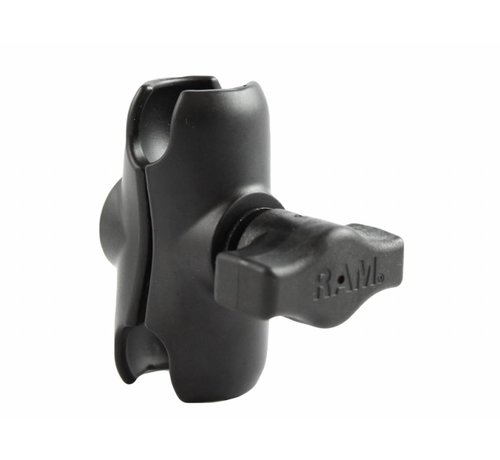 RAM Mount Dubbele Socketarm Kort - Aluminium - B-Maat (25 mm)